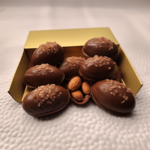 Milk Chocolate Dates with Almond